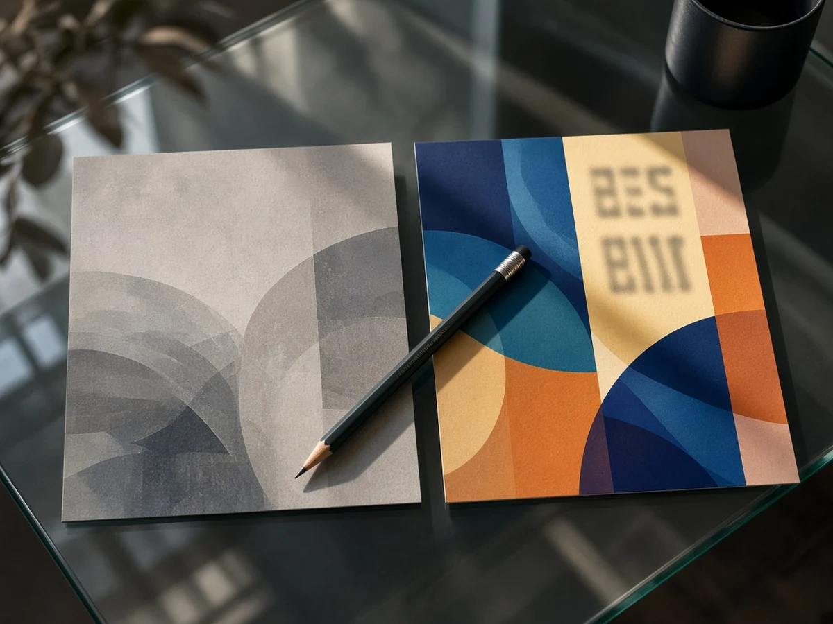 Creative before and after book cover redesign concepts