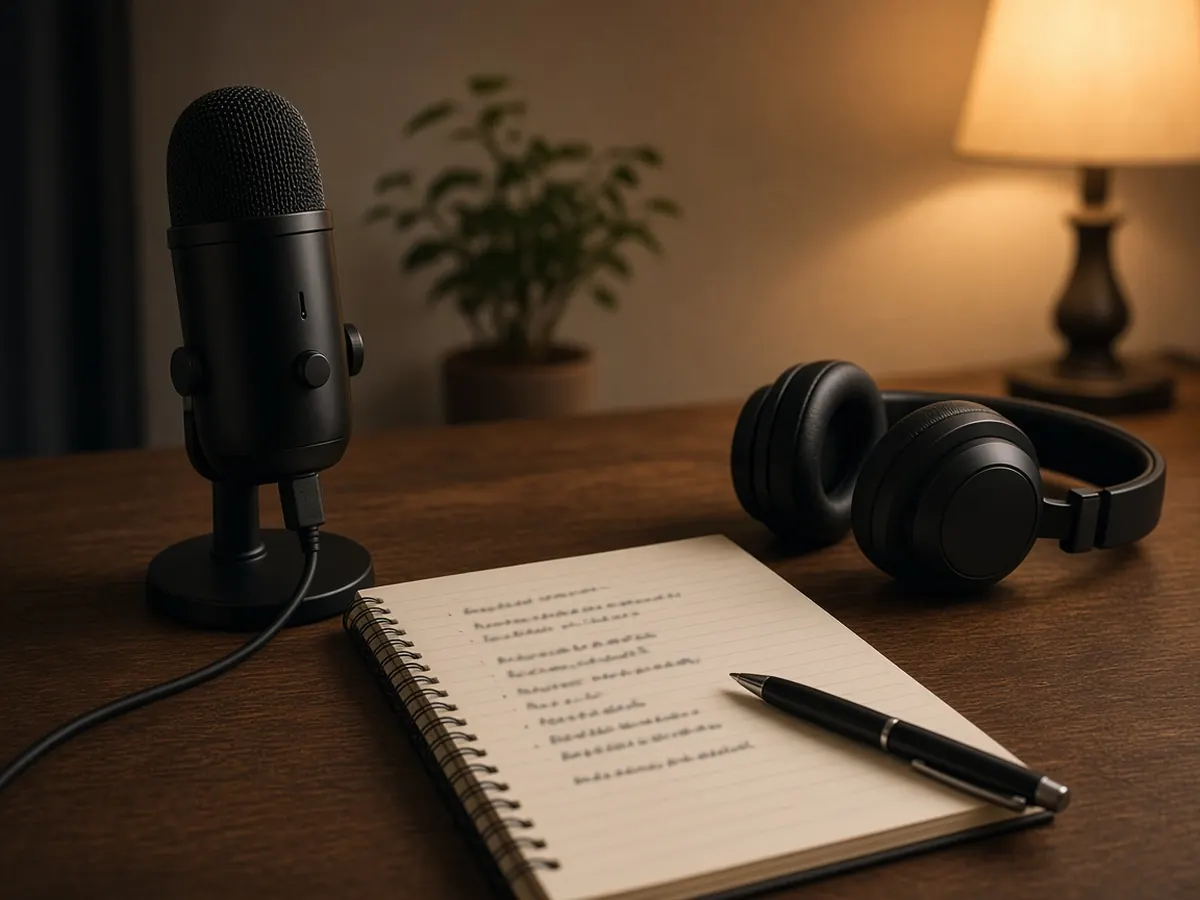 Preparing for a podcast interview as an author