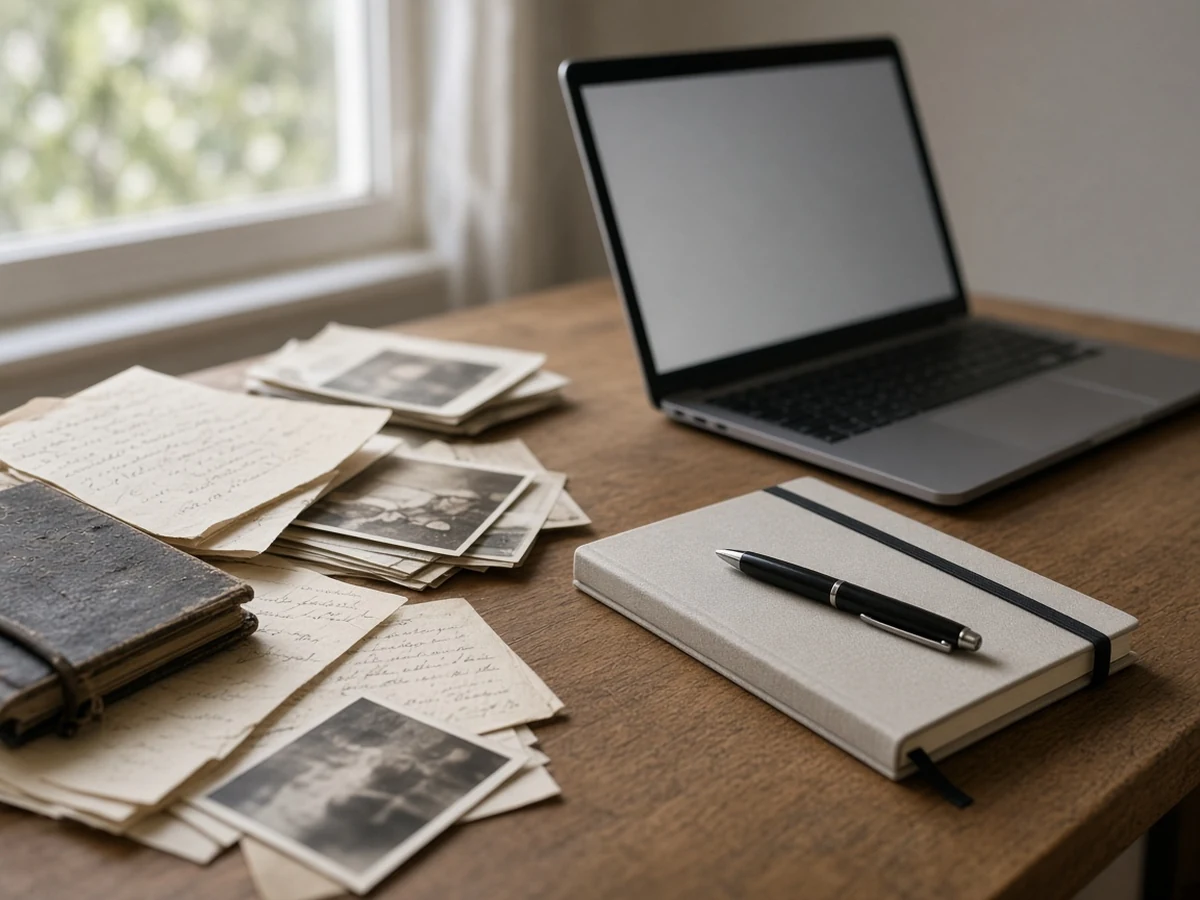 Memoir and business book ghostwriting source material