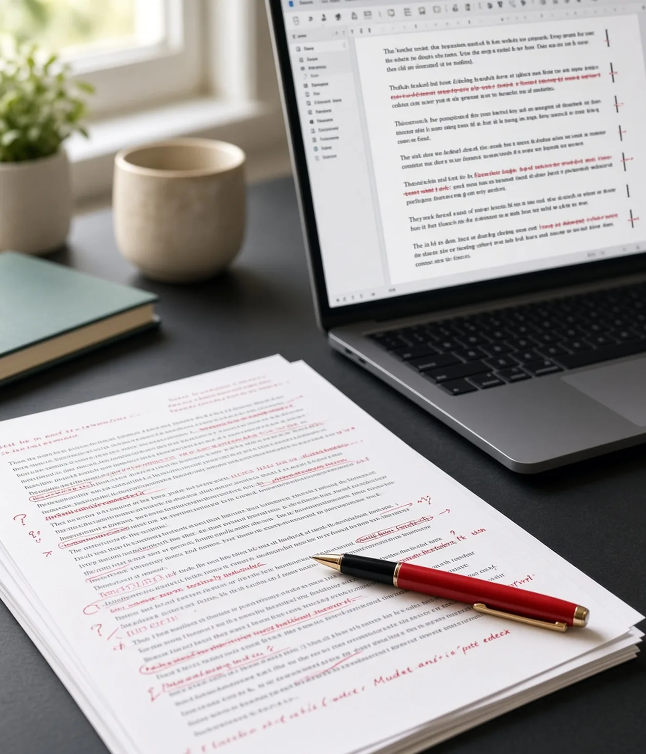 Book proofreading services UK final manuscript check